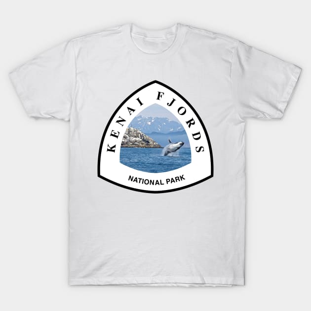 Kenai Fjords National Park trail marker T-Shirt by nylebuss